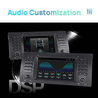 Autoradio Android 15 pour BMW Série 5 E39 1996-2003, Carplay sans fil, écran tactile, lecteur multimédia, navigation GPS