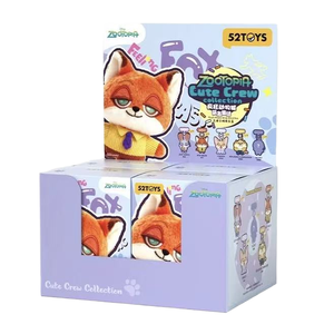 52 Juguetes Originales de Zootopia: La Ciudad Loca de los Animales, Nick y Judy, Caja Misteriosa con Peluches a Escala 1/12, Mayores de 14 Años - Product Image 1