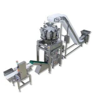 Machine à emballer et à sceller la farine, appareil d'emballage avec un système multi-tête, 2 à 5 kg