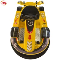 Voiture tamponneuse F1 monoplace à batterie, avec fonction drift, carrosserie renforcée en PRV, certifiée CE, pour usage commercial, pour enfants et adultes, pour parcs d'attractions