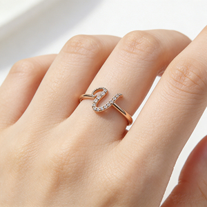 CUSTOM SILVER 10K/14K <b>GOLD</b> PLATED SOLID <b>GOLD</b> LAB GROWN DIAMOND ZICON ENGAGEMENT CLUSTER <b>RING</b> UNISEX CUTE ANNIVERSARY ALPHABET - Product Image 4