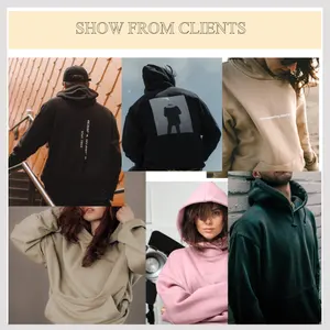Boxy Fit Men High Quality Cotton Thick Heavy Weight French Terry Pullover Hoodie Custom Drop Shoulder Fleece Oversized Hoodie