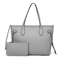 Paprazzi OEM Myanmar fabrika moda alışveriş çantası cüzdan üst kolu Messenger Hobo 2 adet Set toplu kadın çantalar ve çanta