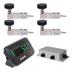 Boîte de jonction d'indicateur de kit de cellule de charge personnalisable pour des balances de plate-forme de bétail capacité de 2000kg/4000klb acier inoxydable allié - Product Image 2