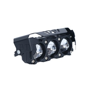 ไฟมอเตอร์ไซค์ GOODZOOM สีเหลืองและสีขาวแบบสองสี ไฟ LED เลนส์ 12V ไฟสปอตไลท์ ไฟหน้าขนาดเล็กสำหรับ<span class=keywords><strong>รถ</strong></span>ยนต์ - Product Image 1