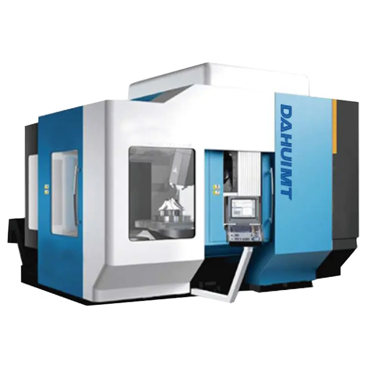 DHW100 Free Accessories for Promotion 5 Axis Vertical and Horizontal CNC Machining Center