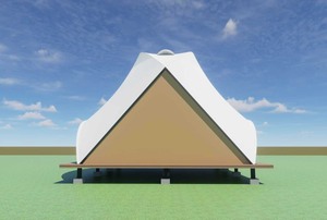 Tente de montagne de qualité supérieure, résistante au vent, imperméable, de qualité professionnelle, pour sites de glamping alpins, utilisable en toutes saisons - Product Image 4