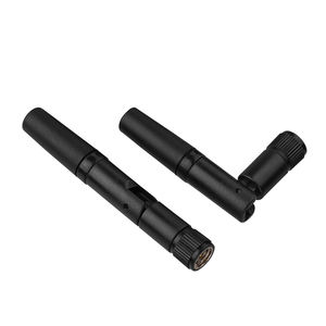 Antenne WIFI pliable de canard en caoutchouc externe 2.4 GHz avec connecteur SMA Routeur extérieur Antennes longue portée 4G Lte 2.4G DBi - Product Image 1