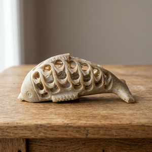 Soap Stone Fish Shaped Decorative Object - Product Image 2