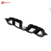 Kit de conduits d'air avant en fibre de carbone sèche, grille de sortie latérale MP, séparateur d'air de pare-chocs pour BMW G80 G82 G83 M3 M4