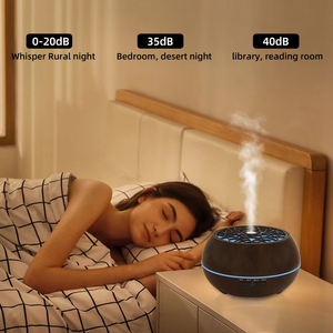 Diffuseur d'huiles essentielles de 550 ml avec télécommande, 6 modes de mélange, 7 couleurs LED, arrêt automatique pour chambre <span class=keywords><strong>à</strong></span> coucher, salon, humidificateur - Product Image 6