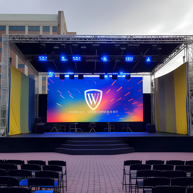 IP65 Waterproof P3.91 Rental LED Display High Brightness Stage Background Screen