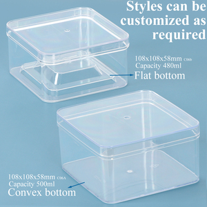 SUNSHING Clear Square Display Case Plastic <b>Sweet</b> Dessert Box Tiramisu <b>Packaging</b> Container Acrylic Chocolate Gift Box for Ferrero - Product Image 5