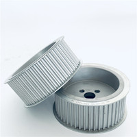 Poulie de distribution synchrone GT2 14M, poulie de distribution à 30, 36, 40, 48, 60 dents, roue à dents OEM, traitement de surface par oxydation