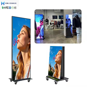 Faltbares Indoor GOB P2.5 Tragbares LED-Poster-Display 640*1920mm 4K Auflösung Freistehende Digitale Beschilderung Banner - Product Image 1