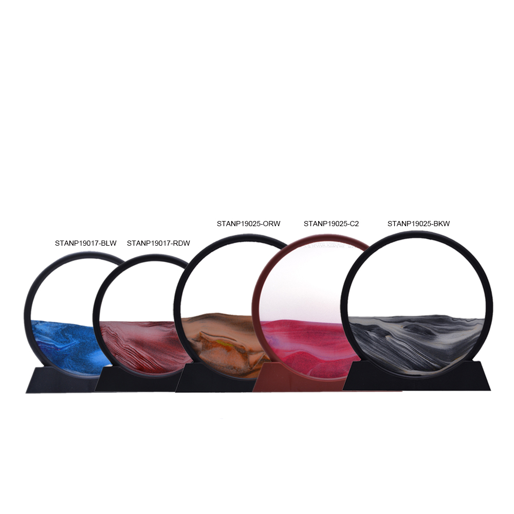 Large Decorative Tabletop Moving sand art Dynamic Sand Picture Abstract Scenery Sand Image Hourglass Desktop Perfect Xmas Gift