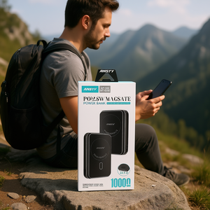 แอนสตี้ พาวเวอร์แบงค์ AP-058 10000 มิลลิแอมป์ 22.5 วัตต์สีขาวรุ่น - Product Image 3