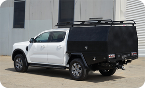 Plataforma <span class=keywords><strong>de</strong></span> Aluminio para Camioneta 4x4, Doble/Sencilla/Extra, con <span class=keywords><strong>Caja</strong></span> para Perros y <span class=keywords><strong>Caja</strong></span> <span class=keywords><strong>de</strong></span> <span class=keywords><strong>Herramientas</strong></span> - Product Image 3