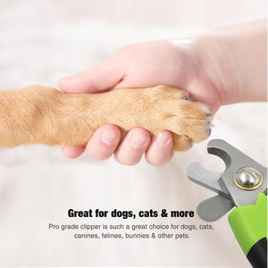Alat pemotong kuku anjing kecil Medium besar perawatan cakar hewan peliharaan penjaga keamanan baja tahan karat - Product Image 6