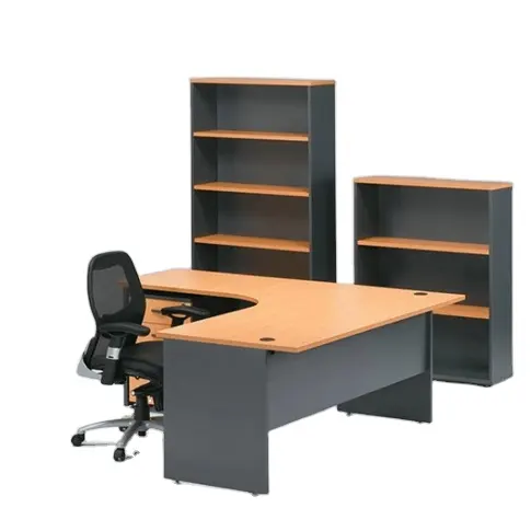 Factory Wholesale luxury modern office furniture wooden executive office table desk design