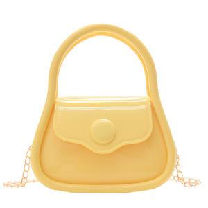 <span class=keywords><strong>2023</strong></span> caramella ragazza piccola Mini borsa carina piccola gelatina borsa con chiusura a cerniera fodera in poliestere per le donne - Product Image 4
