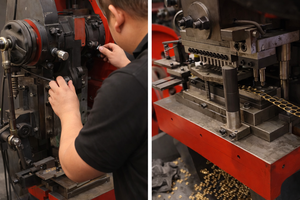 Hochpräzise Elektrische Knopfherstellungsmaschine für Denim & Leder mit CE-Zertifizierung - Product Image 3