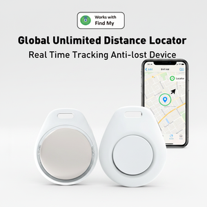 Traceur intelligent anti-perte en plastique certifié MFi 2026, lot de <span class=keywords><strong>4</strong></span>, pour options iOS uniquement, avec suivi en temps réel - Product Image 2