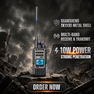 Radio <span class=keywords><strong>CB</strong></span> populaire QUANSHENG TK11(8) 27 MHz Émetteur-récepteur SSB double réception - Product Image 4