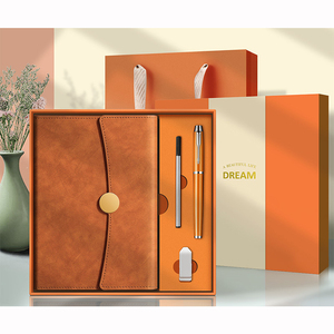 Cadeaux d'affaires promotionnels, bloc-notes A5, clé USB, stylo à bille, recharge, logo personnalisable, ensemble de cadeaux d'entreprise, <span class=keywords><strong>Persol</strong></span> fait main - Product Image 4