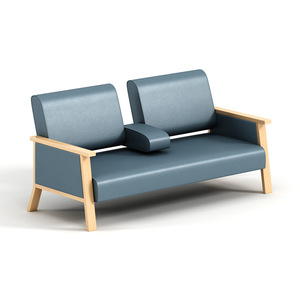 Silla de espera Ke Ming KM-DHS10 con reposabrazos para áreas públicas de hospitales - Product Image 1