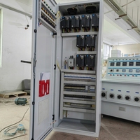 Gabinete de Control VFD Personalizado, Caja de Distribución Multi-Drive de 400A, IP55, Interfaz HMI con Bloqueo Híbrido para Automatización de Procesos Industriales
