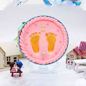 Newborn Gift <b>Set</b> 3d Casting <b>Clay</b> Kit Baby Keepsake Footprint Handprint Foot Print Ornament Frame <b>Clay</b> - Product Image 3