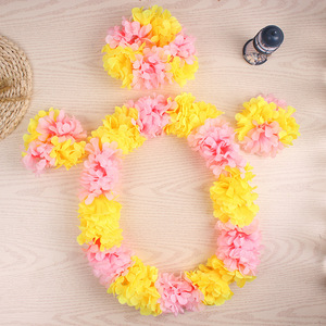 High Quality <strong>Leis</strong> Thicker Hawaiian Necklace <strong>Leis</strong> <strong>Flower</strong> <strong>Leis</strong> - Product Image 4