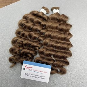 Suministro de productos calientes Paquetes de cabello humano de onda profunda de vapor natural Extensiones de cabello humano virgen 100% dibujado Doble - Product Image 4