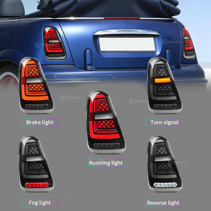 Auto Retrofit New Clear Red LED Rear Taillight System for MINI Cooper R50/R51/R52/R53 2001-2007 <b>Plug</b> & Play <b>12V</b> 6000K - Product Image 4