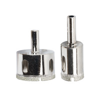 Tête d'ouverture de trou pour verre à tige hexagonale en carbure, poinçon diamanté multifonction pour carrelage et foret à maçonnerie, diamètre de la tige de 6 à 200 mm