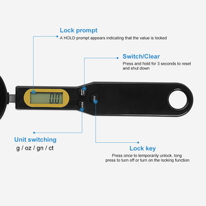 Kỹ thuật số thực phẩm muỗng quy mô Hi-Def LCD tinh dịch hiển thị điện tử Quy mô nhà bếp - Product Image 5