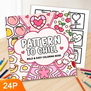 <span class=keywords><strong>Livre</strong></span> de coloriage <span class=keywords><strong>Kawaii</strong></span> pour adultes et enfants – Cahier de croquis audacieux et facile pour soulager le stress et la thérapie artistique - Product Image 1