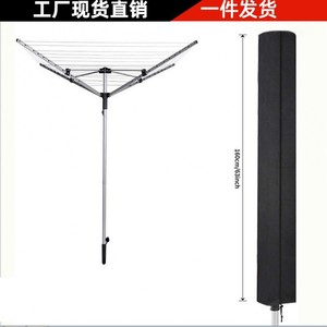 Housse de protection pour porte-vêtements d'extérieur en tissu Oxford, 30x30x168cm, anti-poussière, imperméable, pour type sur pied de jardin - Product Image 2