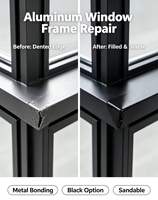 Mastic époxy haute résistance pour acier, colle AB pour réparation et remplissage de trous métalliques