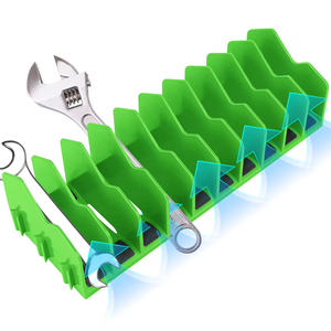 Soporte de Almacenamiento para Alicates Antideslizante y Desmontable con 10 Ranuras, Organizador de Llaves para Garaje y Taller - Product Image 1