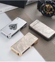 Briquet à arc à double flamme Tyce-C de charge portable avec affichage numérique des briquets de puissance et de points d'impulsion pour les voyages en plein air à la maison
