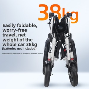 Xe lăn điện có thể gập lại thông minh hoàn toàn tự động với tuổi thọ pin dài cho người cao tuổi-Xe tay ga di động bốn bánh - Product Image 2