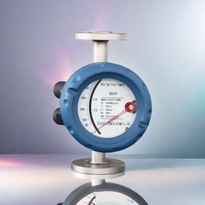 Pipa logam besi tahan karat medis rotometer 1.5% 2.5% flens IP65 pengukur aliran Area variabel - Product Image 6