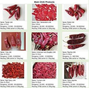 Exportación de 2000 SHU de Chile Rojo Seco Suave de Xian, Compradores de Muchos Tipos de Chiles Secos, Fábrica China con Más de 30 Años de Experiencia - Product Image 4