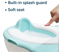 Real Feel Pot avec lingettes Stockage Siège de transition Doublures jetables Toilette réaliste Facile à nettoyer Assembler