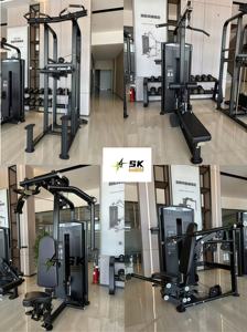 Équipement <span class=keywords><strong>de</strong></span> <span class=keywords><strong>musculation</strong></span> commercial SK Fitness, ensemble complet <span class=keywords><strong>de</strong></span> machines pour l'entraînement <span class=keywords><strong>de</strong></span> la <span class=keywords><strong>musculation</strong></span> pectorale et l'extension dorsale haute et basse - Product Image 4