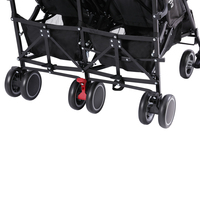 Poussette Triple pour bébés, pliable ikuzumaka, 3 nourrissons