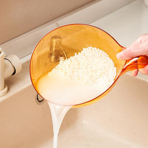 Louche à eau en plastique bleu 1,0 L, épaissie, pour usage domestique - Product Image 2