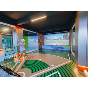 Indoor interactive digital baseball realistically simulates hitting arcade game <b>machine</b>, suitable for large <b>amusement</b> centers - Product Image 5